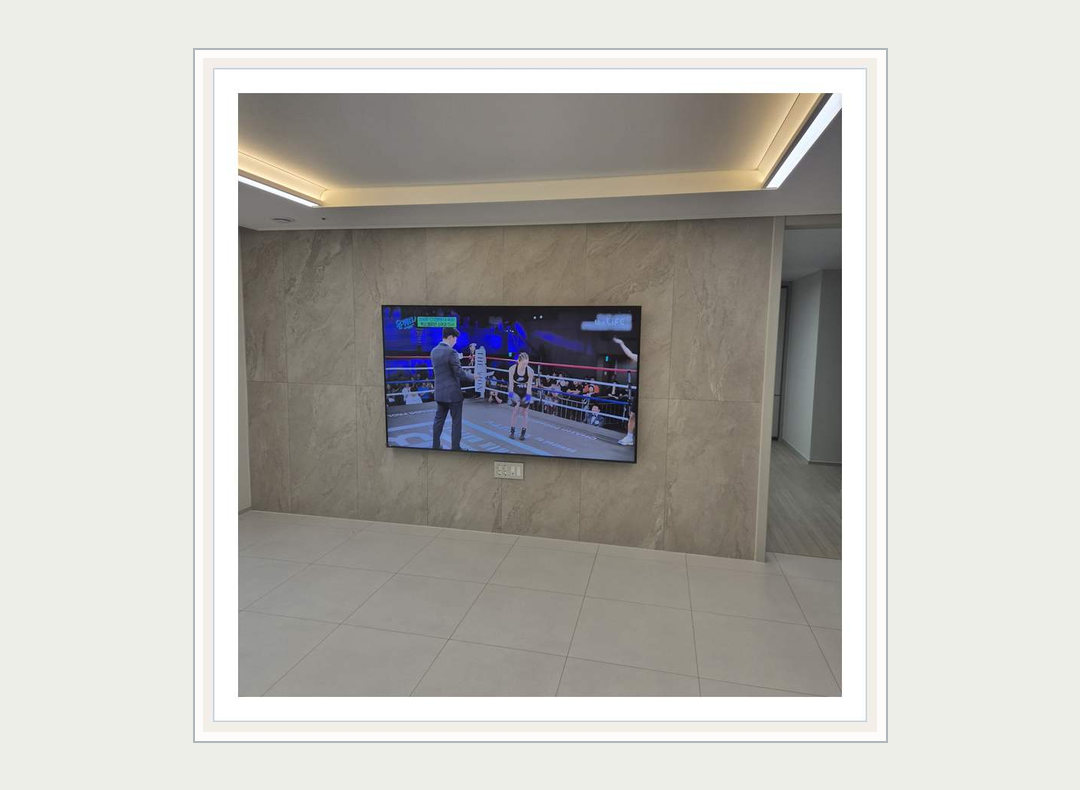 검단구 · 강화군 TV 이전설치와 선숨김 참고 이미지 3 · TV 이동 전 단자 보호 관련 점검