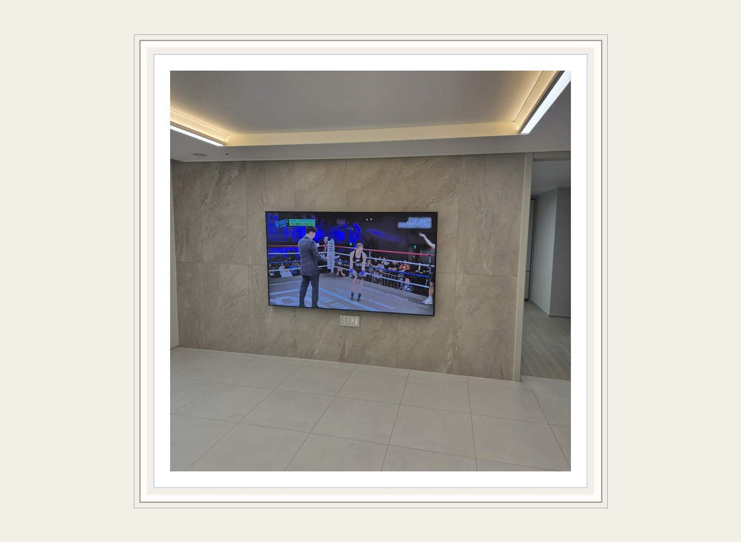 평택시 · 안성시 TV 이전설치와 선숨김 참고 이미지 2 · 공간 제약과 배치 조정 관련 점검