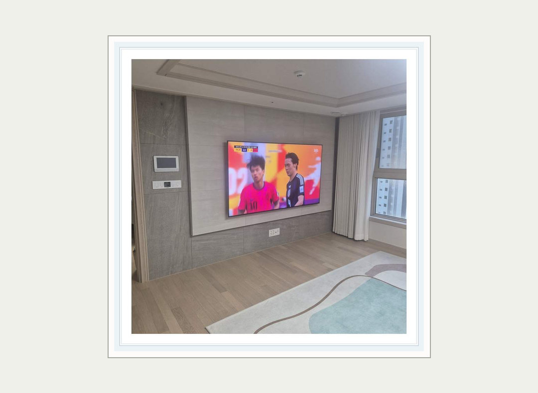 춘천 · 홍천 · 철원 TV 이전설치와 선숨김 참고 이미지 3 · 춘천·홍천·철원 이동 동선 관련 점검